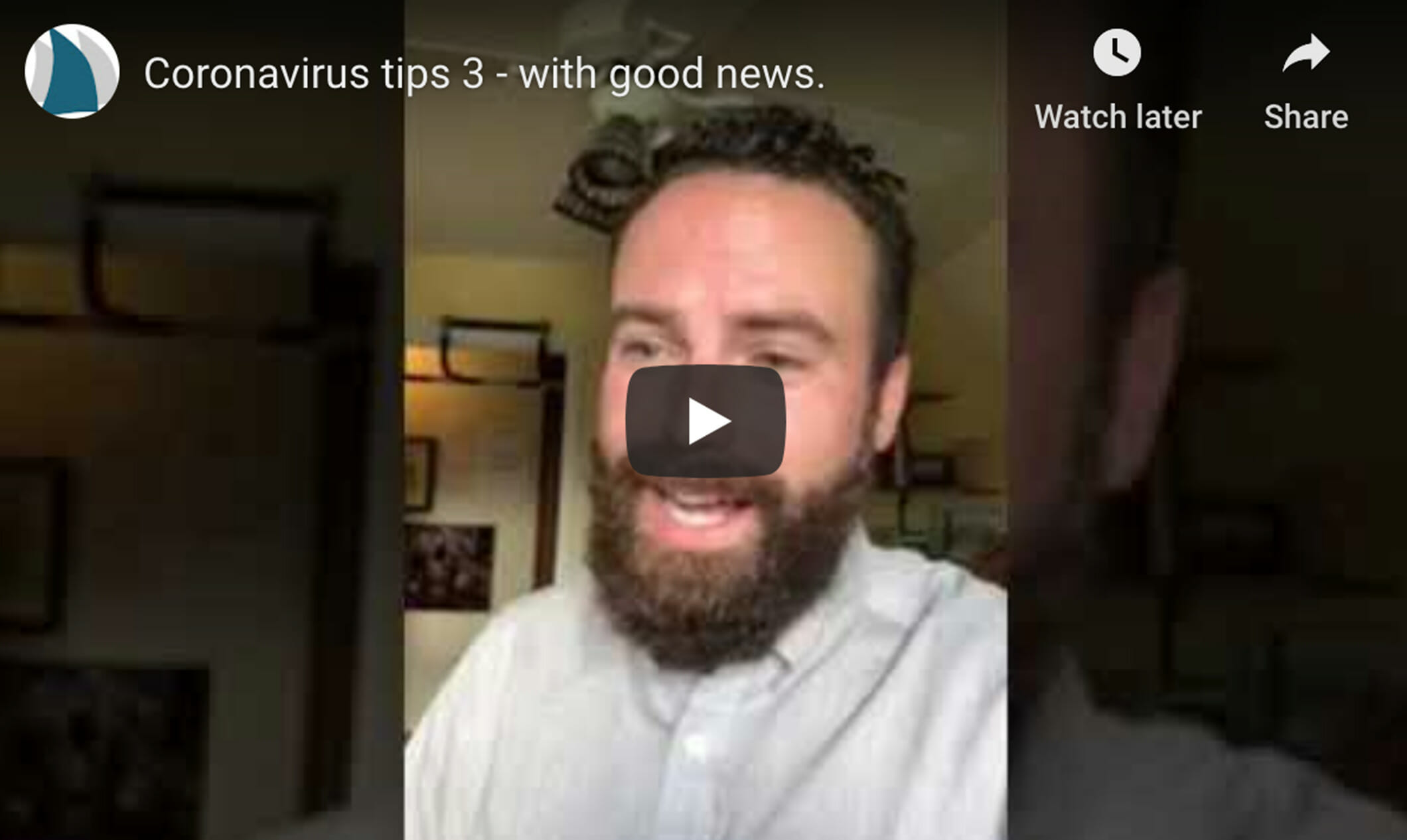 Coronavirus survival tips – part 3