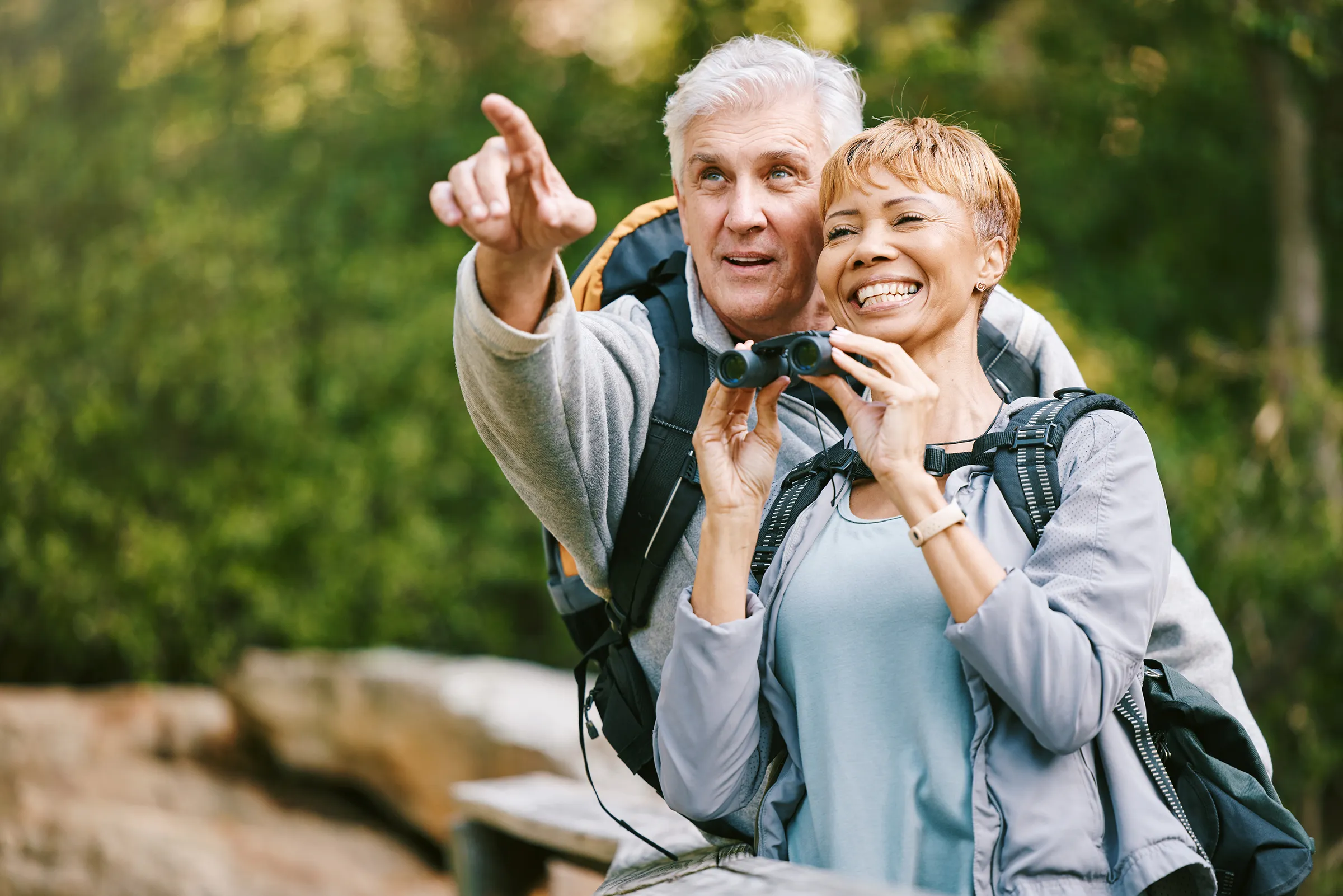 elderly-couple-hiking
